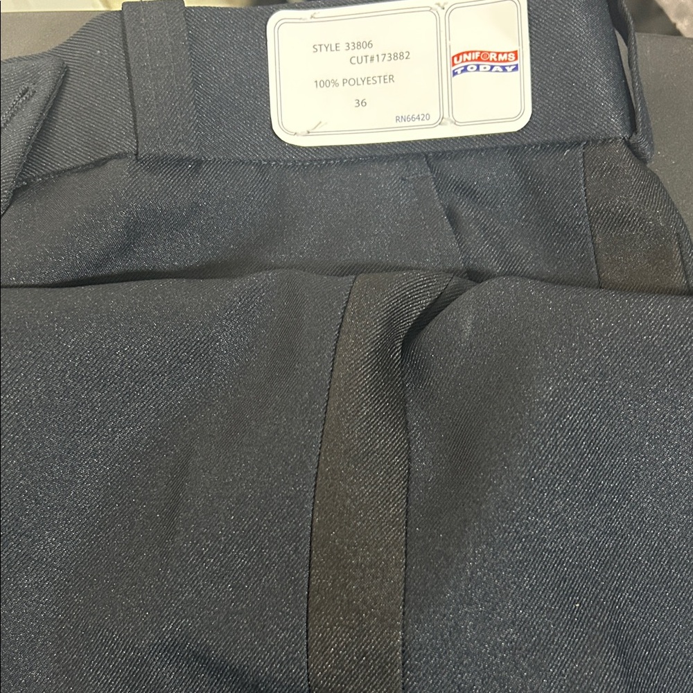 Uniform Work Pants in Black